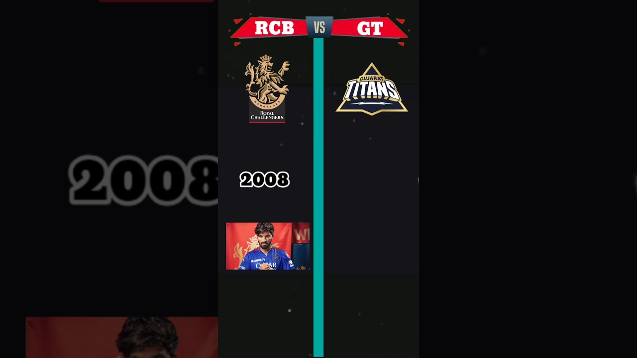 RCB vs GT❓ comparison video 