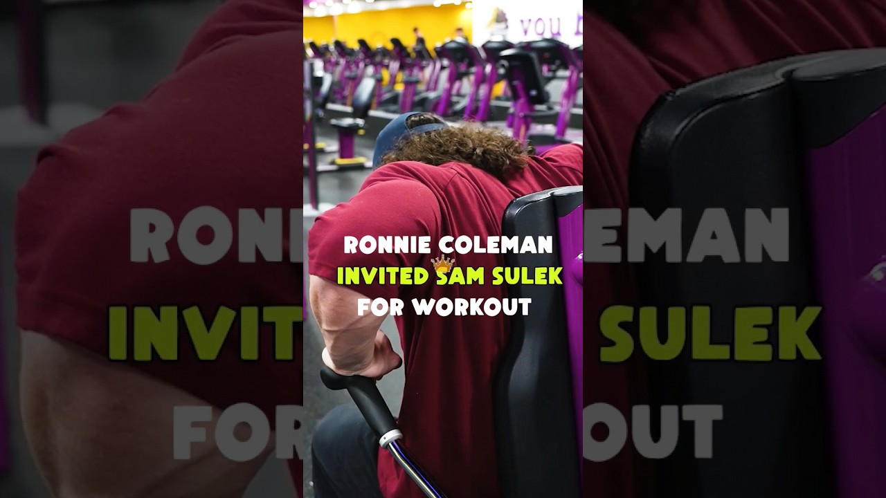 Ronnie Coleman trains with Sam Sulek