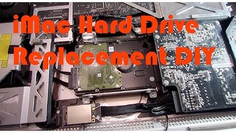 iMac Hard drive Replacement DIY