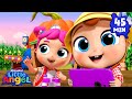 Left or Right? Corn Maze Challenge! 🌽 | Little Angel | Moonbug Kids Cartoon Adventure