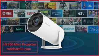 HY300 Mini Projector with Android 11 & Allwinner H713 screenshot 4