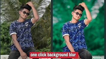 one click background blur editing 🔥||LR lightroom auto Bokeh portrait photo editing trick