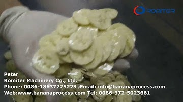 Automatic Banana Slice Cutting Machine with Water During Cutting-Romiter Machinery