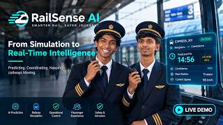 AI-Powered Railway Management & Real-Time ETA Prediction | SIH 2026 | ps id-26028 | Byte me