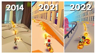 Evolution Of Vancouver Map In Subway Surfers 2014 - 2021 - 2022
