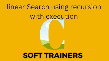 C10.8| Linear Search using recursion in C | PPS | Data Structures | Dr. Khaja Masthan