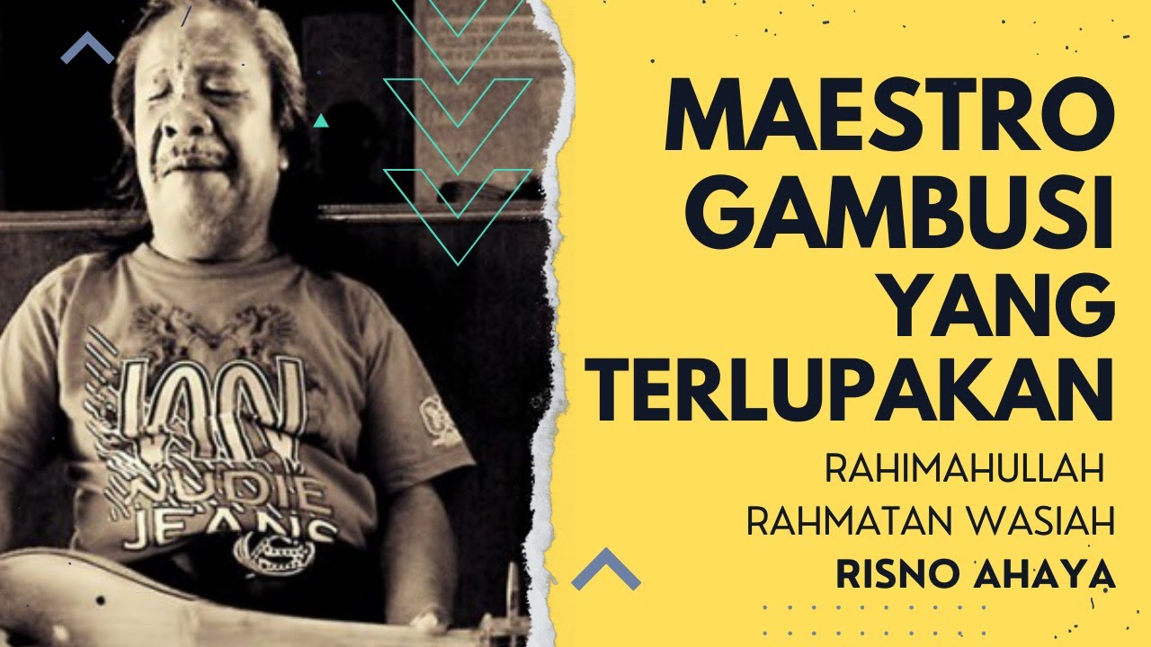 🔴 MENGENANG KARYA EMAS  - MAESTRO GAMBUSI GORONTALO - RISNO AHAYA 🔴