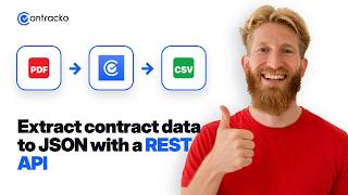 Extract contract data to JSON with a REST API