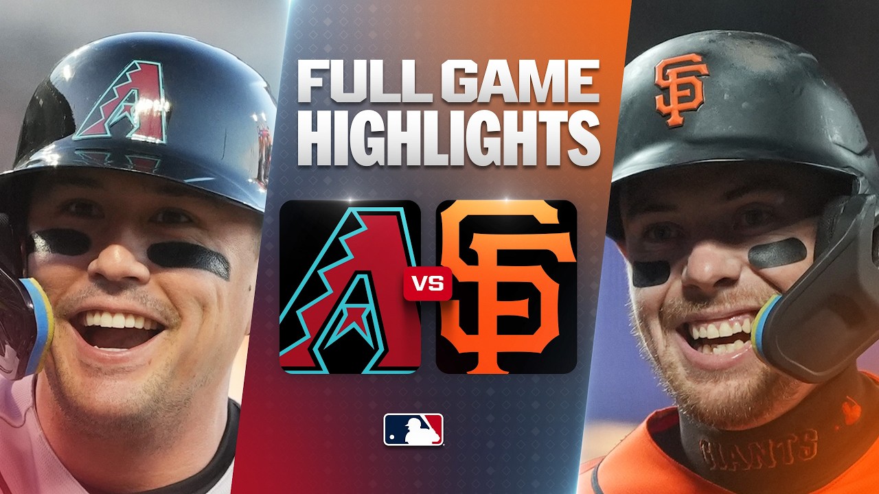 [메이저리그 베이스볼 (MLB)] 애리조나 다이아몬드백스 10 : 6 샌프란시스코 자이언츠 경기 결과·하이라이트