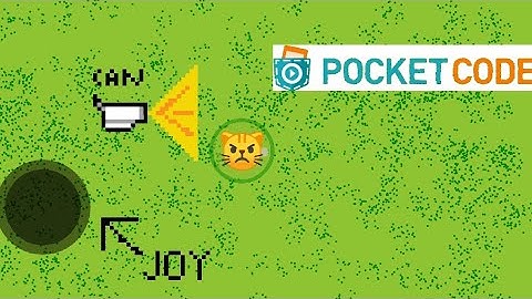 Como criar um joystick profissional com câmera no Pocket Code