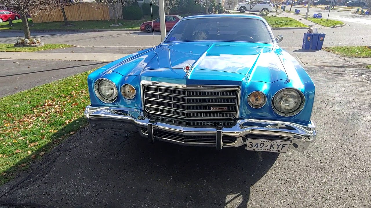 1975 dodge charger SE part 2
