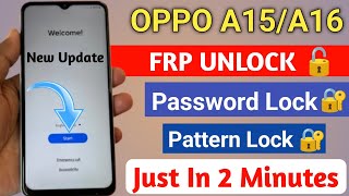Oppo A15 Hard Reset | Oppo A15 Pattern Lock Remove | Oppo A15 Pin Lock Remove Password Unlock 2026 