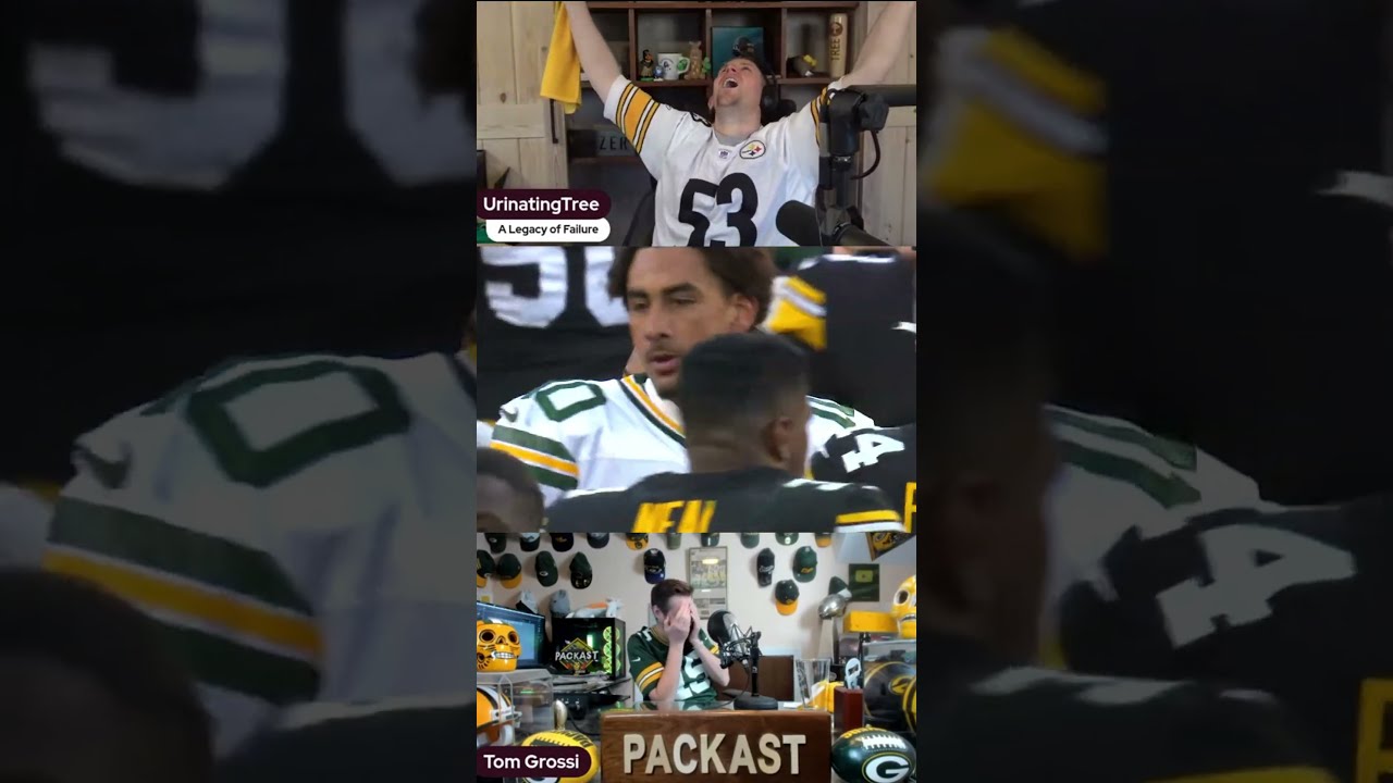 URINATING TREE AND TOM GROSSI REACT TO INSANE ENDING OF STEELERS VS PACKERS GAME COPS CALLED Nfl