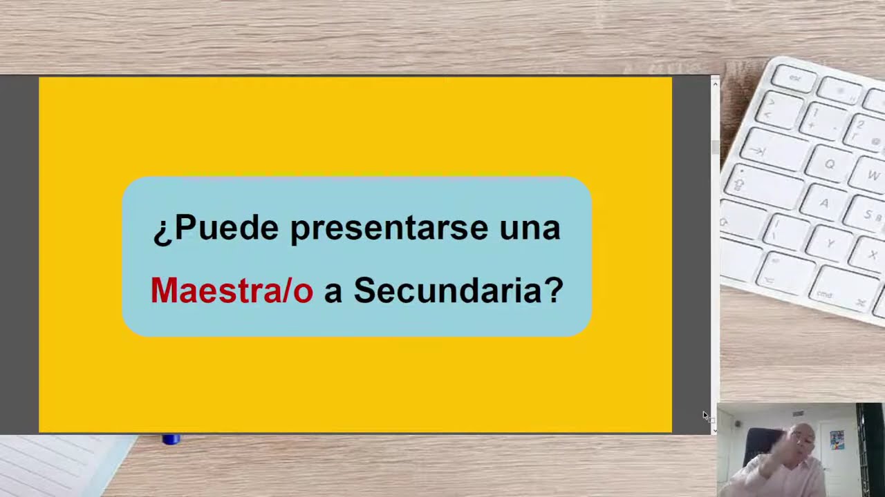 SESIÓN INFORMATIVA OPOSICIONES MAESTROS 2025