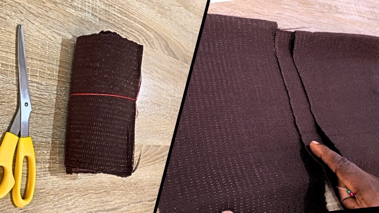 HOW TO JOIN OR SEW ASO-OKE FOR GELE🪡 #sewingtutorial #diysewing