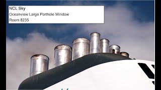 NCL Jade Oceanview Large Porthole Window Room 8235 - YouTube