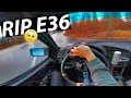 POV BMW E36 325i STREET DRIFT #5