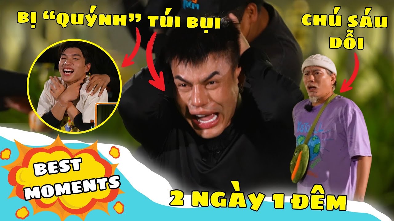 2 NGÀY 1 ĐÊM: Dương Lâm, HIEUTHUHAI coi phim 4D bị 