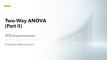 Two Way ANOVA With Interaction | Simple Main Effects | SPSS Statistics (PART II)