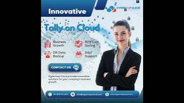 Tally on Cloud in Hyperloop Cloud Space Datacenter #tallyoncloud #datacentre #cloud  #cloudstorage