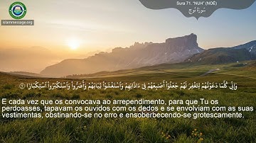 سورة 71. نوح (ترجمة باللغة البرتغالية) | مشاري بن راشد العفاسي