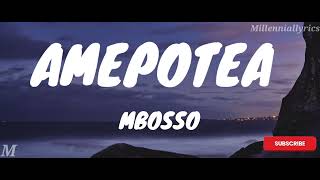 Mbosso - Amepotea(Lyrics)