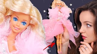 Кукле 32 года! Ее ноги меня пугают… Обзор и распаковка Barbie SuperStar 1988