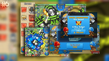 New Meta can defend all out zomg r30-35?! Top 100 badge and Chest 8 opening! Rags to richest BTD