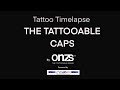 Tattoo timelapse the new tattooable caps by onzsthe world first tattooable brand