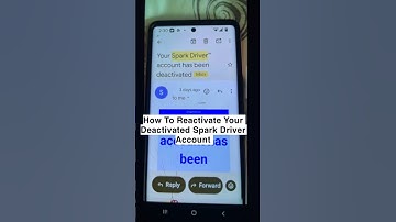 How to reactivate Spark driver app #sparkdriver #walmartspark #deactivate #reactivate #sparkdeals