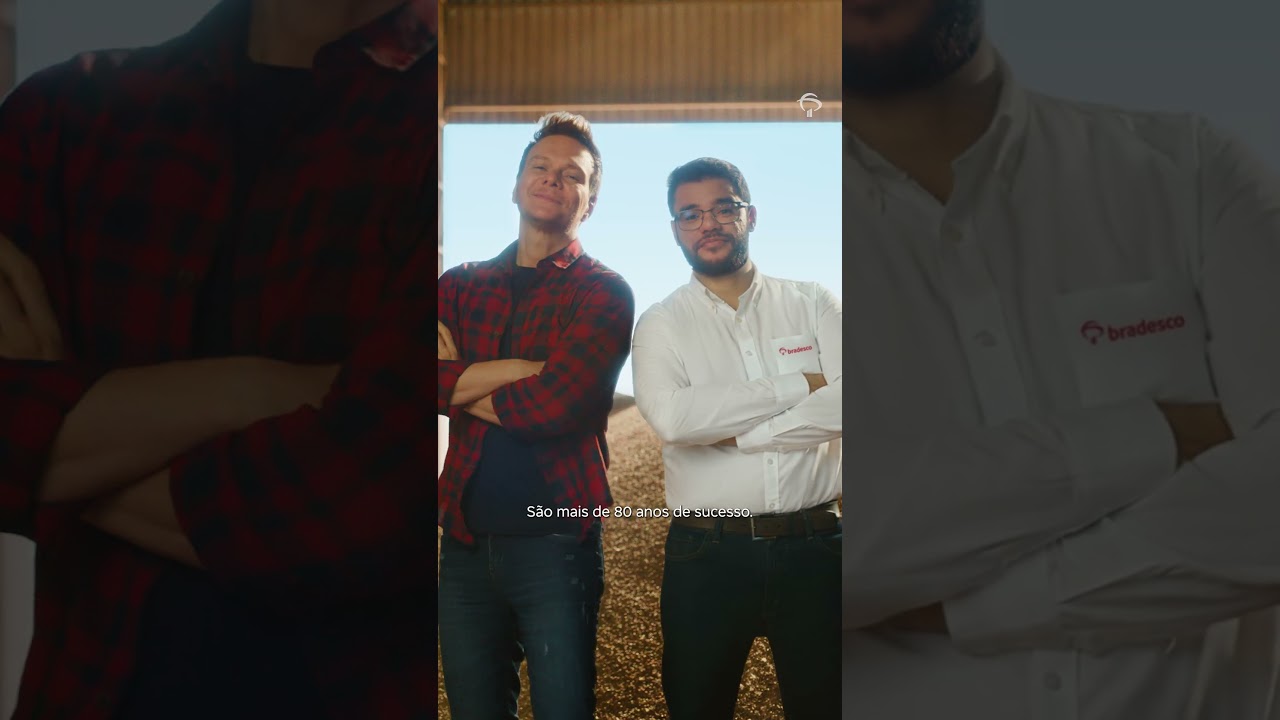 Bradesco & Agro. Isso que &eacute; dupla raiz.