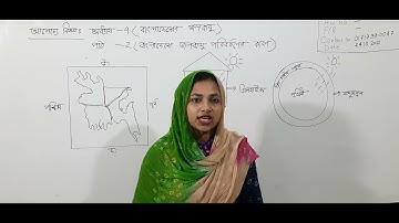 সপ্তম শ্রেণির বাংলাদেশ ও বিশ্বপরিচয়, ক্লাস নং-২০, পাঠ-২ (বাংলাদেশে জলবায়ু পরিবর্তনের কারণ)