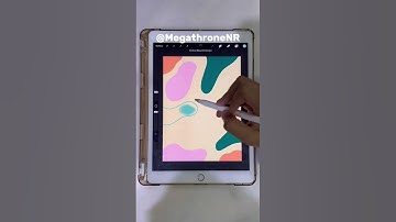 How to draw a Simple Wallpaper in Procreate #37