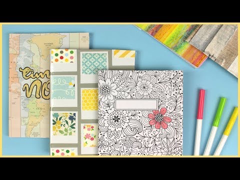 5 Easy Diy Ideas To Decorate Your Notebook Covers For Back