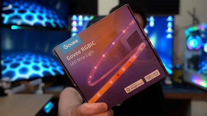 Transform Your Room! Govee RGBIC Alexa LED Light Strip Setup & Demo