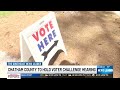Chatham County Board of Registrars holds press conference on voter registration challenges