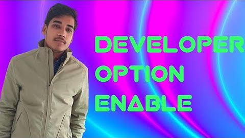 How to open Developer option in Oppo F11 Pro