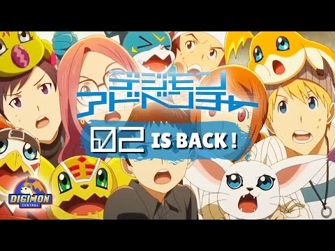 Digimon adventure 02 - novo filme tem mais informações reveladas