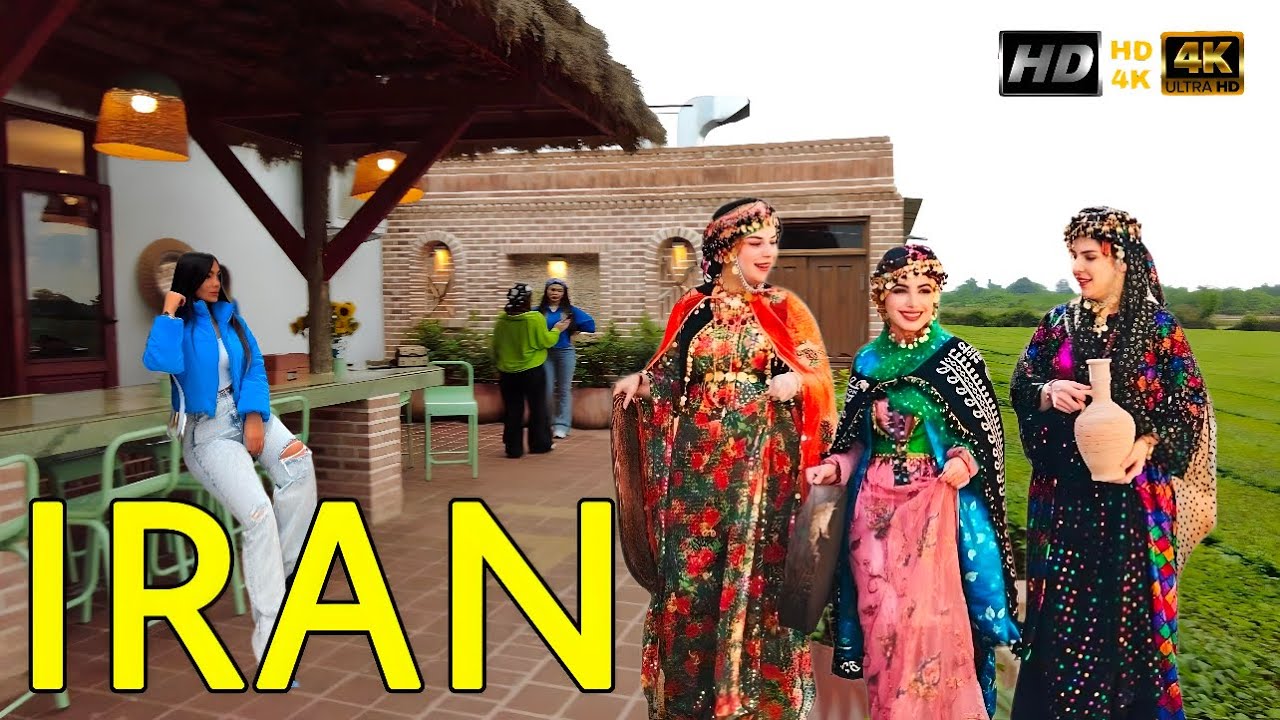 Real Iran🇮🇷Life in a Secret Mountain Village of Iran 🇮🇷Walking Tour Iran [4K]!! ایران