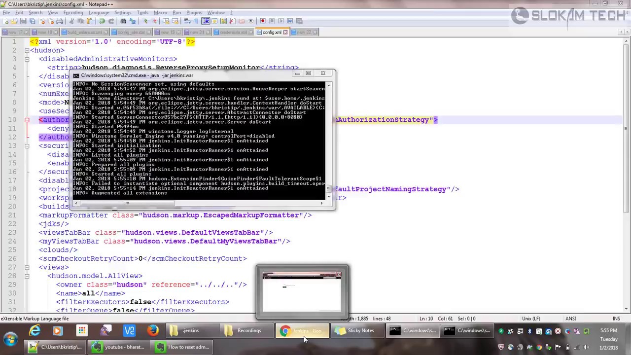 Jenkins Disable Authentication Windows Password Reset jenkins-disable-authentication-windows-password-reset