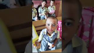 Nathan Central School UKG Kids English Activity