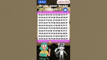 🧩🧠6x5=? Solve the example and find the hidden number #quizgames #quiztest #quiztime #puzzlelover