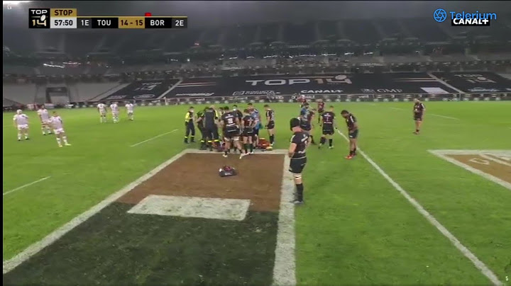Résumé Top 14 Demi-finale : Toulouse - Bordeaux Bègles
