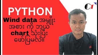 Beginner to Intermediate Python - Step by Step (Burmese / မြန်မာ) (49): Polar bar chart
