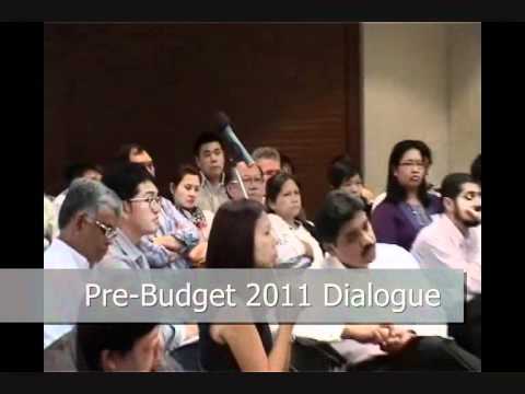 REACH Pre-Budget 2011 Dialogue Session - Education