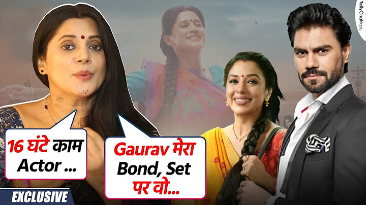 Karuna Pandey Aka Pushpa का Gaurav Chopra पर बड़ा बयान,Rupali संग Comparison पर कही ये बात