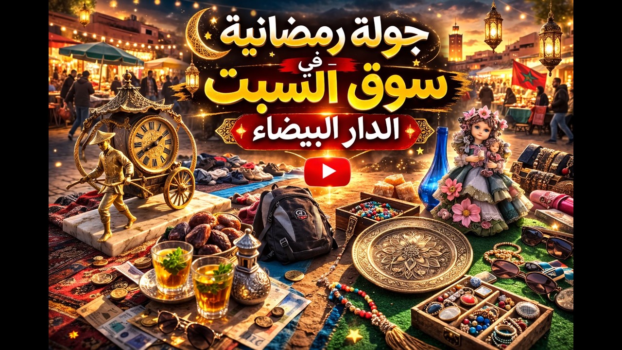 سوق السبت الدار البيضاء في رمضان 🔥 كنوز مفاجئة!