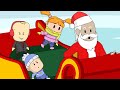 Visiting Santa's Toy Shop in the North Pole! Baby Alan Cartoon Christmas Special