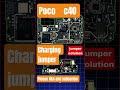 poco c40 charging jumper solution