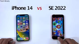 iPhone 14 vs iPhone SE 2022 - SPEED TEST